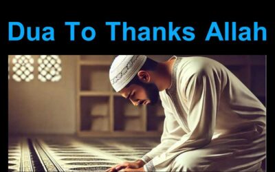 Dua To Thanks Allah