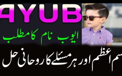 Ayub Name Meaning And Personality