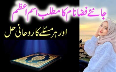 Fiza Name Meaning And Personality in Urdu