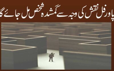 Gumshuda Shakhs Ke Liye Naqsh