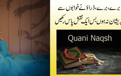 Har Bure Aur Drawne Khwab Ka Ilaj