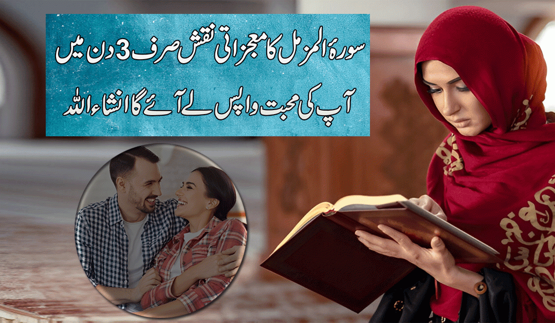 Surah Muzammil Ka Mozjati Naqsh